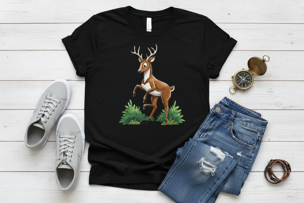T-shirt Preta (BK)