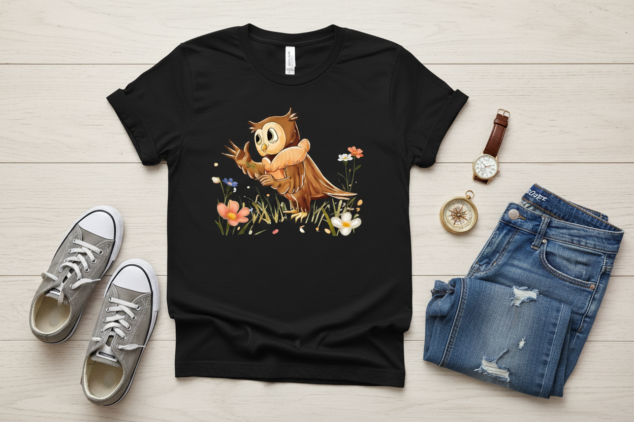 T-shirt Preta (BK)