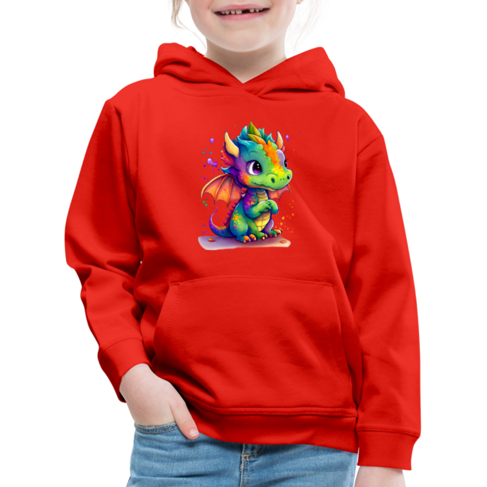 Kaida Brightscale (D2) Kids' Premium Hoodie - red
